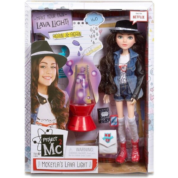 Project MC 2 Dolls McKeyla's Lava Light Play Set