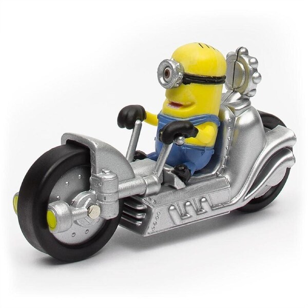 Mondo Motors Despicable Me Minion Die Cast Vehicles Two wheel dragster 3+