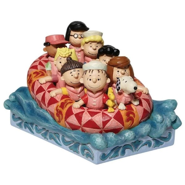 Peanuts by Jim Shore - Peanuts Gang Rafting
