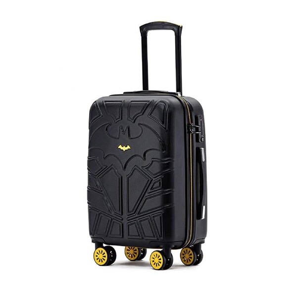 Batman 19" Trolley Cabin Suitcase Luggage Travel Hard Case 50x35x24cm Black