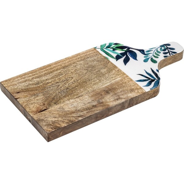 Ladelle Mackay Mango Wood Tropical Serving/Entertaining Paddle Board 35x17x2cm