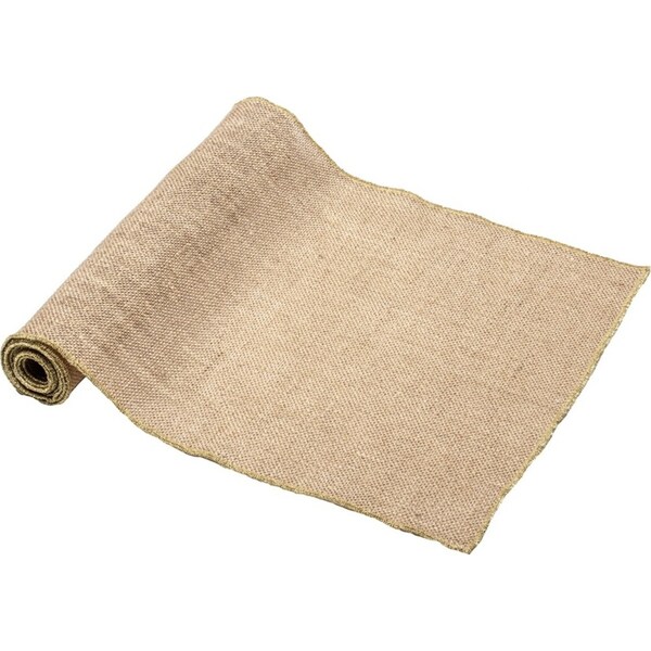 Ladelle Starry Gold Lurex Woven Jute Everyday Table Runner/Cloth 33x150cm