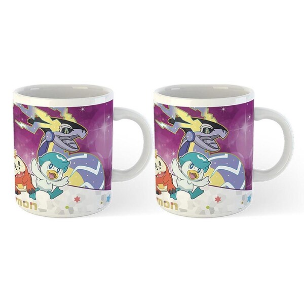 2x Pokemon Scarlet & Voilet Anime Video Game Themed Coffee Mug Drink Cup 300ml