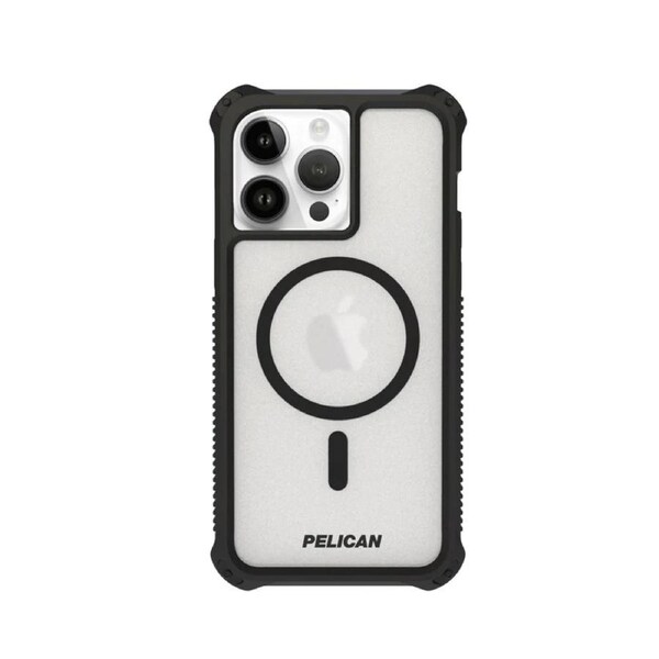 Pelican Guardian MagSafe Case For iPhone 15 Pro - Clear/Black