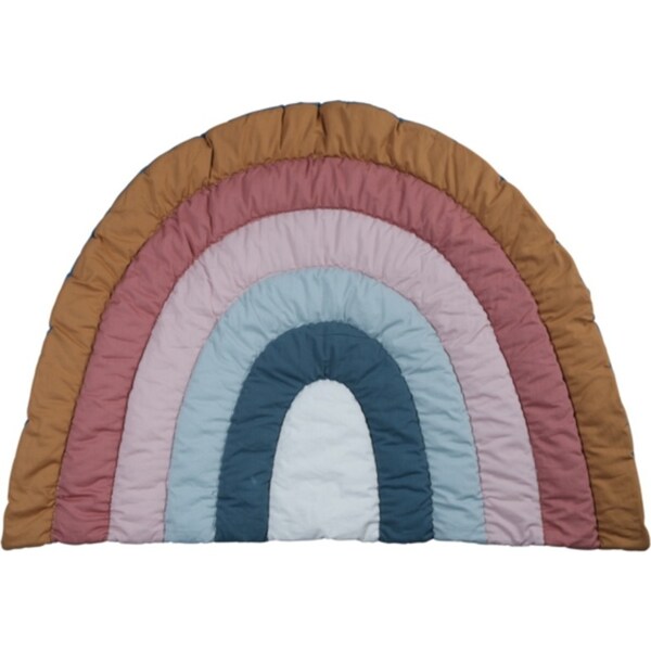 Fabelab Rainbow 110cm Organic Cotton Activity Blanket Baby 0m+ Floor Gym Mat