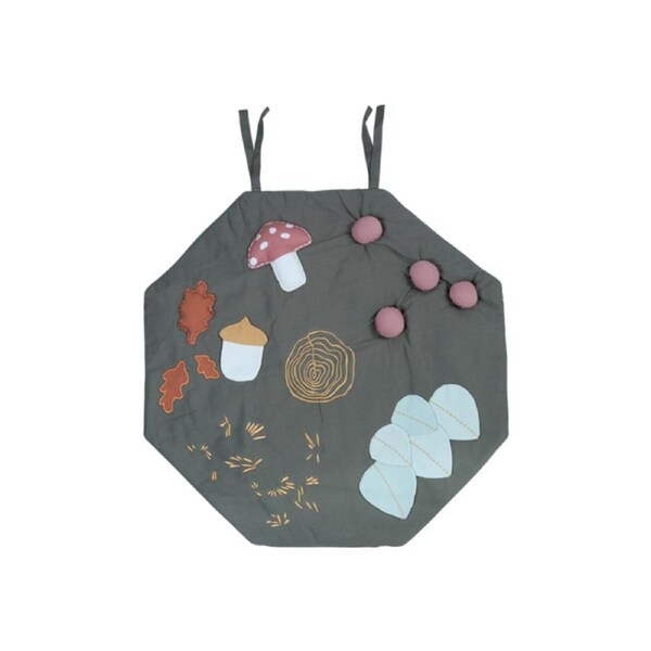 Fabelab 50cm Woods Cotton Travel Activity Blanket Baby/Infant 0m+ Floor Play Mat