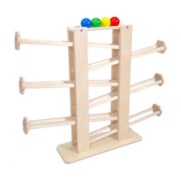 Hess Spielzeug Wooden Giant Marble Run Toy Kids/Children 2y+ Brights & Natural