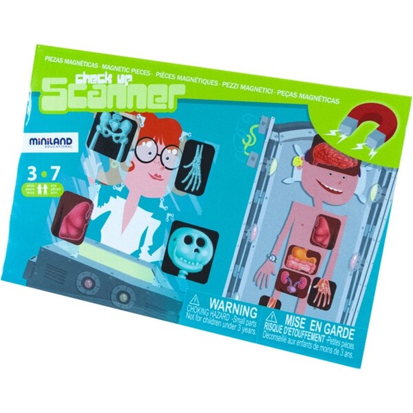 Miniland On The Go Discover Human Body Organs Medical Educational Game Kids 3-7y