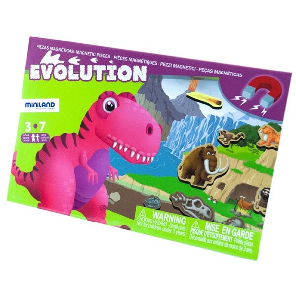 Miniland On The Go Discover Evolution Animal Educational Game Kids/Children 3-7y