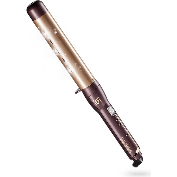 VS Sassoon Frizz Defense 32mm Salon Electric Barrel Hair Curler/Styler Brown
