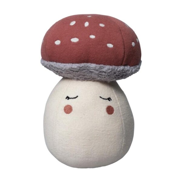Fabelab 15cm Cotton Tumbler Mushroom Kids/Children Fun Stuffed Doll Plush Toy