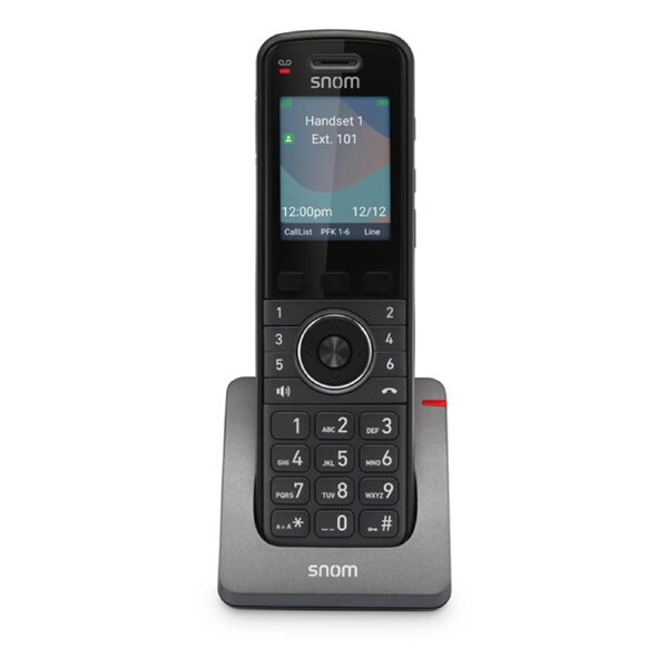 SNOM M55 DECT Handset, Bluetooth, HD Audio Quality, Long Standby time, Backlit Keys, Advanced Audio Quality, For PSU Use IPS-4661-AU