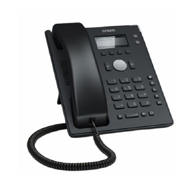 SNOM D120 2 Line IP Phone, Entry-level, 132 x 64px display with backlight, POE, Wall mountable