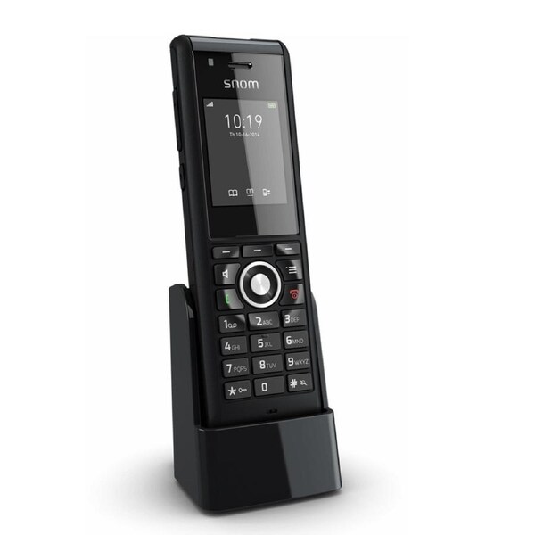 SNOM M85 Industrial DECT Handset, Wideband HD Audio Quality, Bluetooth Compadibility, TalkTime Up To 12 Hours (Add 4395)