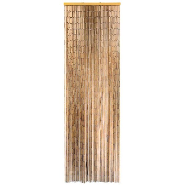 Bamboo Door Curtain Insect Mosquito Fly Screen Wooden Stems Home Décor Blinds