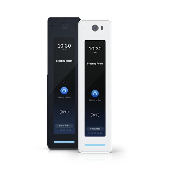 Ubiquiti UniFi Access Reader G2 Professional (BLACK), 2-Way Intercom, Unlock Via NFC or Unifi Identity, IP55 Weather Resistance, Pin Unlock, 2Yr Warr