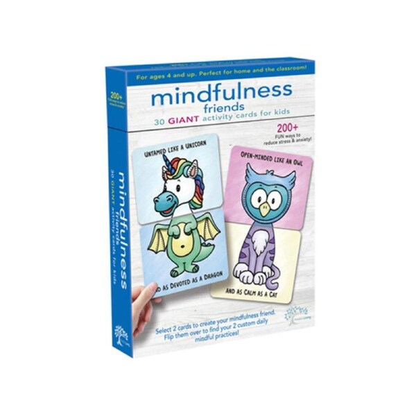 30pc Mindful Living Mindfulness Friends Giant Cards Fun Game Kids/Children 4y+