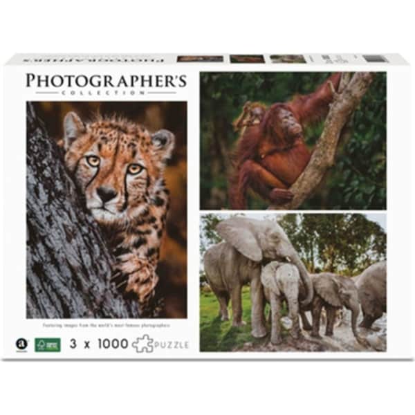 3x 1000pc Photographer's Collection Donal James Boyd #1 Jigsaw Puzzle Game Set