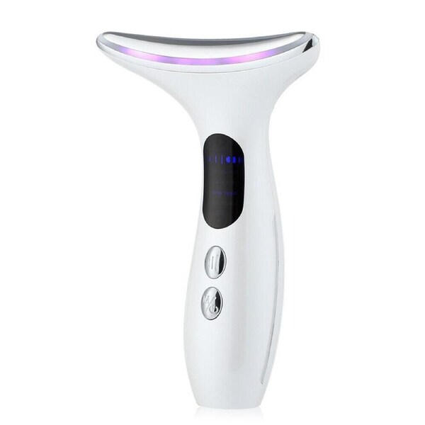 EMS Face Neck Anti Wrinkle Skin Tightening Lifting Device Facial Beauty Machine, LED Face Neck Massager Facial Skin Tightening