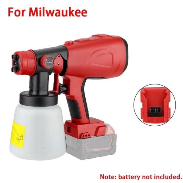 Milwaukee 18V Li-Ion Cordless Paint Spray Gun 800ml