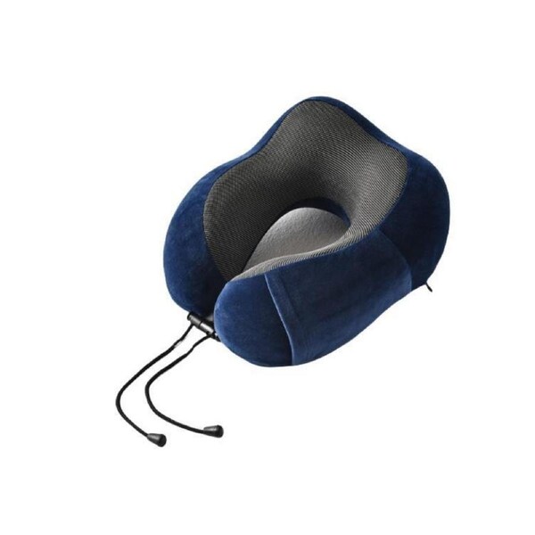 Yes4homes 2 X U-shaped Travel Memory Foam Rebound Pillow Sleeping Pad Neck Support Headrest