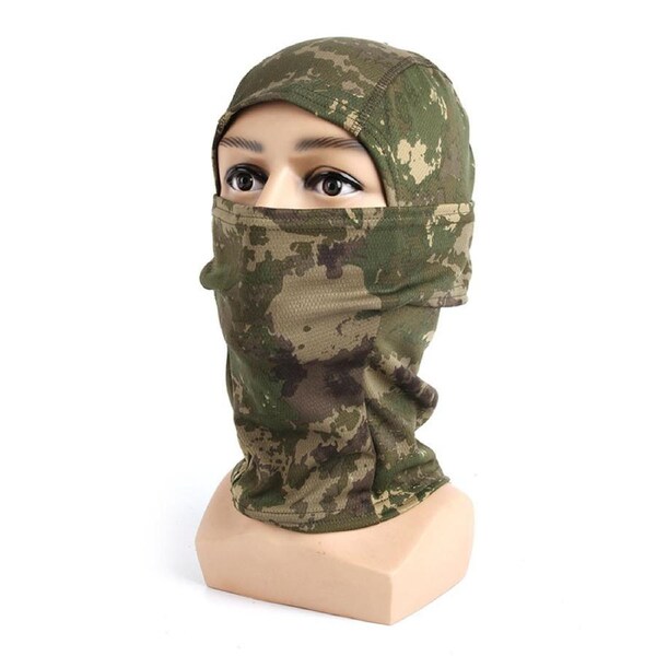 Nevenka Military Camo Face Mask Balaclava Hood Headwear for Men Women Tactical Training-12