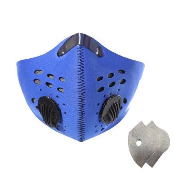 Nevenka Cycling Mask Outdoor Anti-Smog Warm Mask For Men and Women-Blue