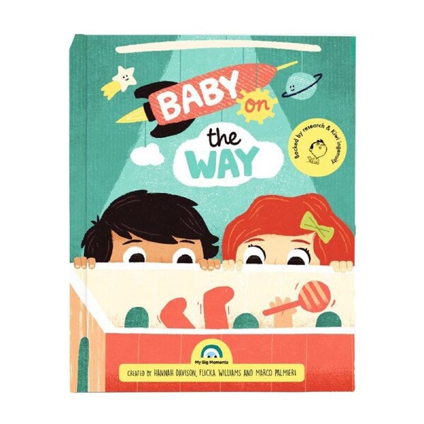My Big Moments Book Baby on The Way Fun Preparation Learning Kids/Children 3y+