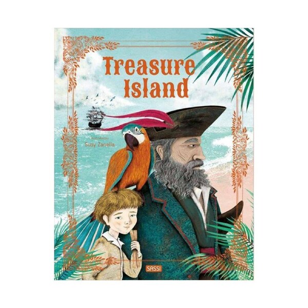 Sassi Story Telling Book Kids/Children Fun Reading/Learning Treasure Island 7y+