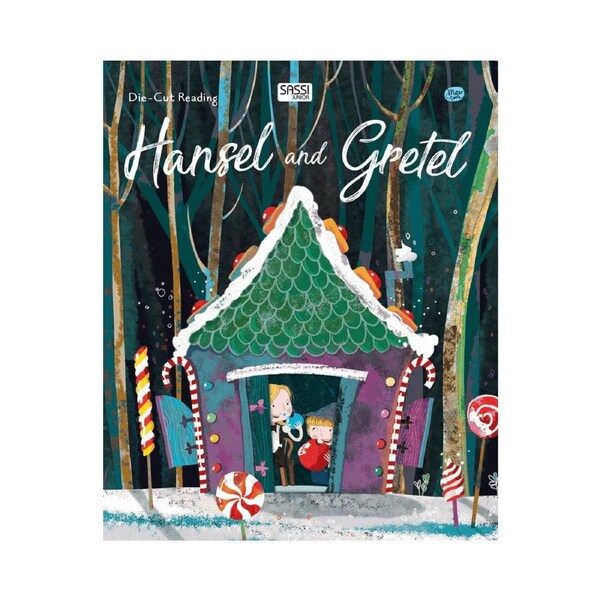 Sassi Die-Cut Fairy Tale Book Hansel and Gretel Fun Learning Kids/Children 4y+