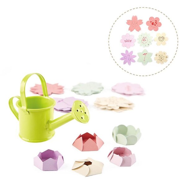 41pc Kruselings Magic Flowers & Watering Can Set Garden Toy Accessories Kids 3y+