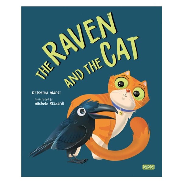 Sassi Story Book Kids/Children Fun Reading/Learning The Raven & The Cat 3y+