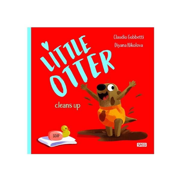 Sassi Story Book Kids/Children Fun Learning/Reading Little Otter Cleans Up 3y+