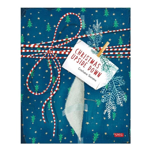 Sassi Story Telling Book Kids/Children Fun Learning Christmas Upside Down 5y+