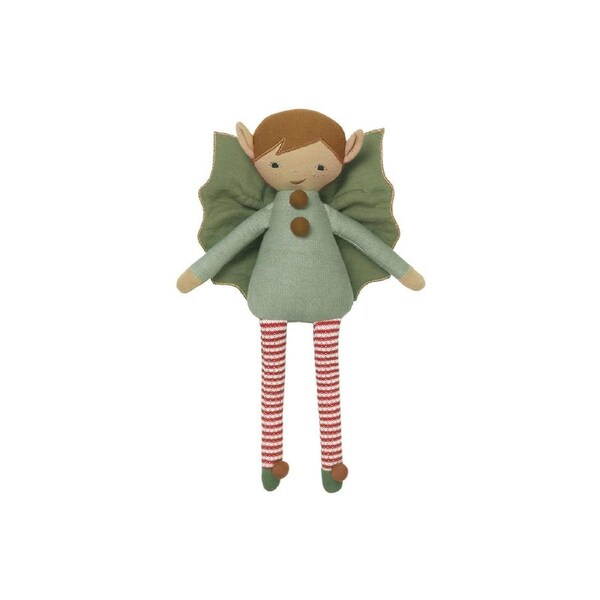 Fabelab 30cm Christmas Elf Doll Spirit Kids/Children Cotton Soft Plush Toy 1y+