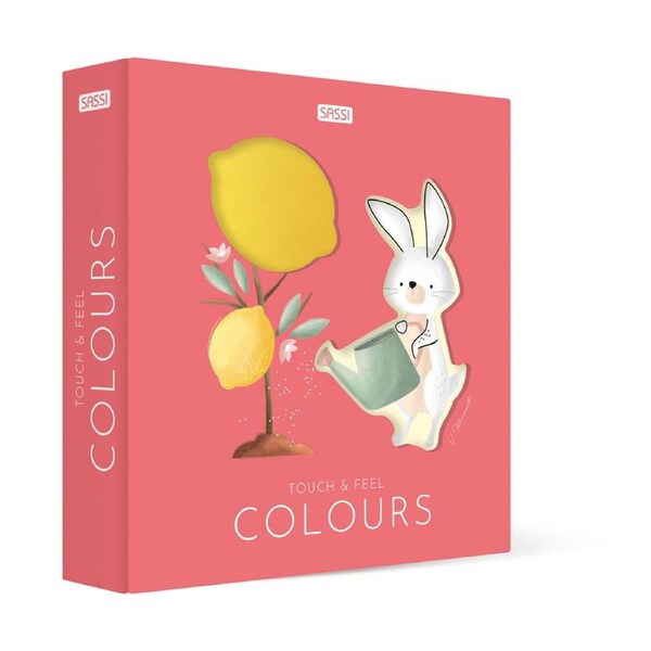 Sassi Board Books Kids/Children Fun Learning/Reading Touch & Feel Colours 2y+