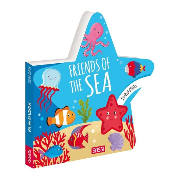 Sassi Board Books Kids/Children Fun Reading/Learning Friends of the Sea 10m+