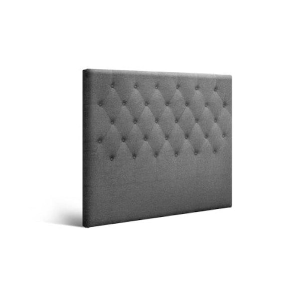 Bed Head Headboard King Single Bedhead Fabric CAPPI Grey
