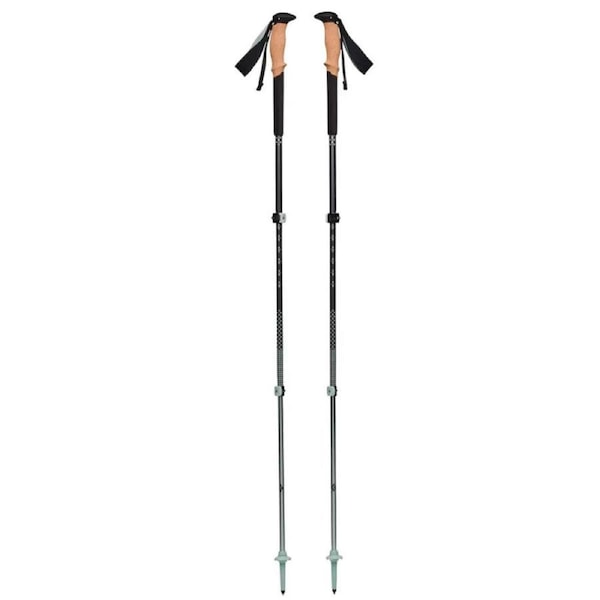 Black Diamond Pursuit Trekking Poles S/M (100 - 125 cm) - Charcoal / Foam Green