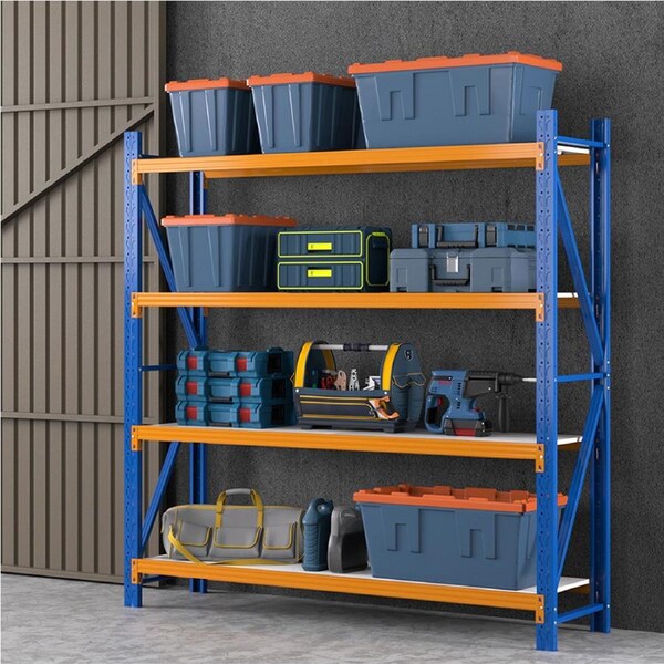Giantz 2Mx2M Garage Shelving Warehouse Rack Pallet Racking Storage Shelf Blue