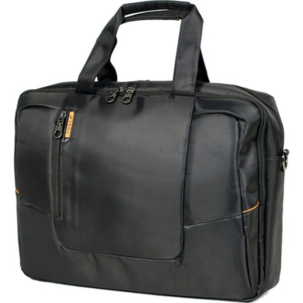 Tosca Travel 15.4" Laptop Pocket Hand Carry Professional Business Bag - Black