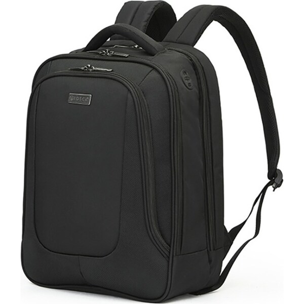 Tosca Oakmont Business Laptop Shoulder Padded Backpack Bag 20x42x32cm - Black