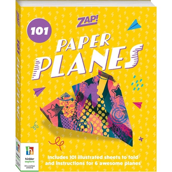 Zap! Extra01 Paper Planes Craft Art Activity Kit Kids/Children Folding 8y+