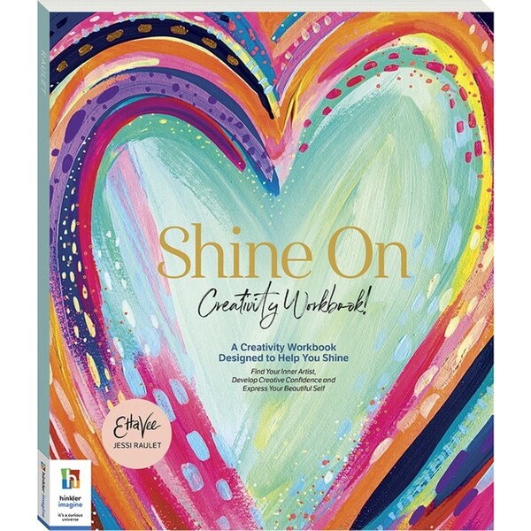 Elevate Shine On Creativity Workbook Art Activity Kit Kids Square Colouring