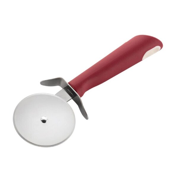 Cake Boss Fondant Wheel Cutter Kitchen Stainless Steel Baking/Cutting Slicer Red