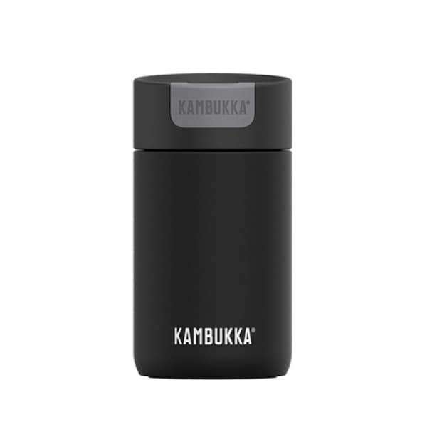 Kambukka Olympus 300ml Stainless Steel Tumbler Water Drink Container Jet Black