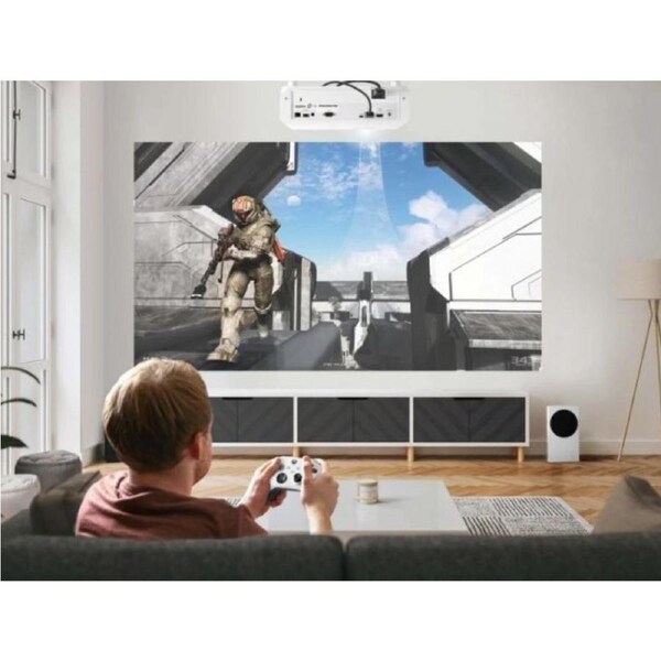 ViewSonic PX749-4K, True 4K, 4.2ms & 240hz refresh rate, up to 300' display, 4,000 ANSI Lumens 4K Home & Office, HDR, USB-C, LT Professional Projector