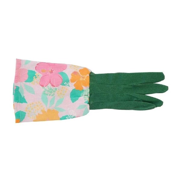 Annabel Trends Long Sleeve Gardening Gloves - Hibiscus