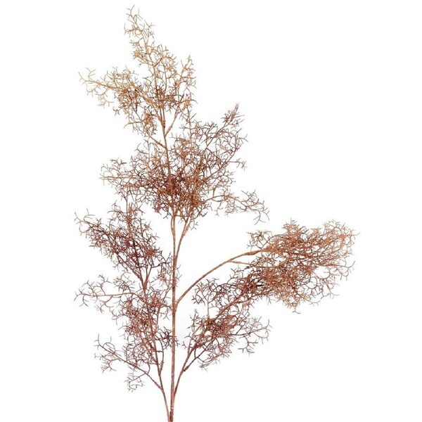 1m Brown Caramel Deciduous Winter Pine Brush Christmas Stem