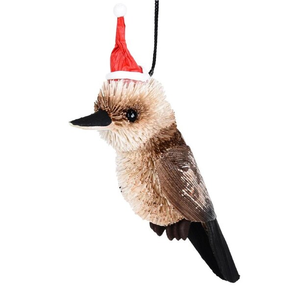 14cm Kookaburra Australian Organic Christmas Tree Decoration